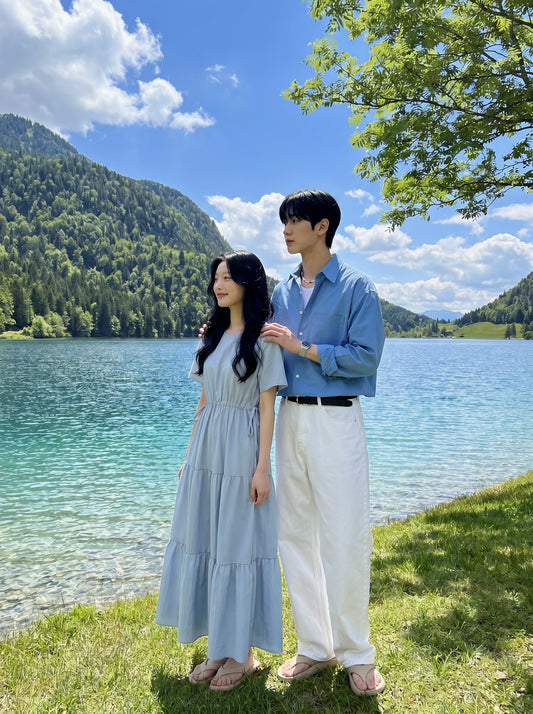 Summer Blue Look Set